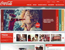Tablet Screenshot of coca-colaturkiye.com